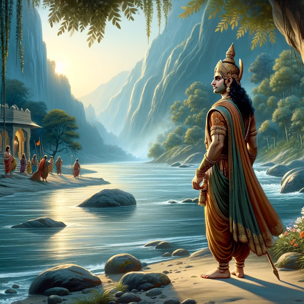Bharata Reaches the Ganges